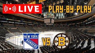 LIVE New York Rangers VS Boston Bruins ScoreboardCommentary