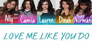 Fifth Harmony - Love Me Like You Do Cover Color Coded Lyrics  Harmonizzer Lyrics