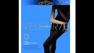 Legwear Fashion Video Review Omsa Velour 70 Tights