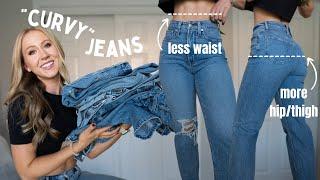 The BEST Jeans For Small Waists and Thick Thighs