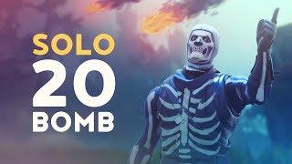 SOLO 20 BOMB - INSANE DUSTY DIVOT BATTLES Fortnite Battle Royale - Dakotaz