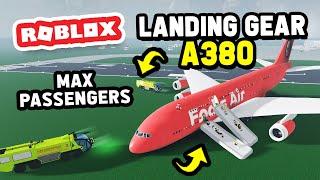 LANDING GEAR FAILURE on MAX A380 In Cabin Crew Simulator