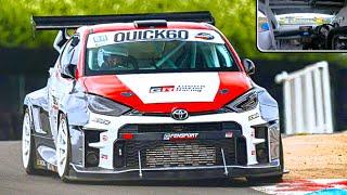 NEW 520Hp TOYOTA YARIS GR  3 Cylinder Monster ONBOARD