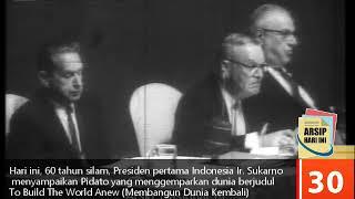 Pidato Presiden Sukarno di depan Sidang Majelis Umum PBB tahun 1960