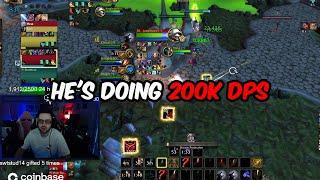 CDEW HES DOING 200K DPS  Pro WoW PvP Streamers Highlights