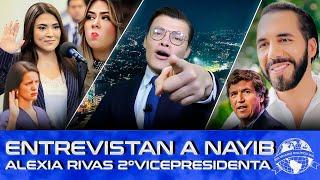 Bukele REVELA a Tucker Carlson su fórmula para acabar con maras Alexia Rivas nombrada segunda VP