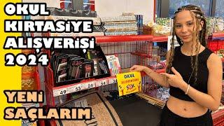 OKUL KIRTASİYE ALIŞVERİŞİ 2024 Yeni Saçlarım  Okula Dönüş - Işıl Güler & Babishko Family