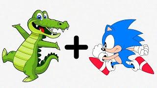 Crocodile + Sonic = ??? Poppy Playtime Animation Chapter 2