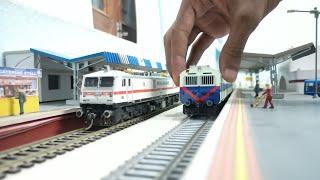MEMU Model Train in Ho Scale ● Indian Railways Local Train #memu