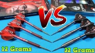 All About Dart Weight & A Comparison Between the Lightest and Heaviest Darts In The PDC