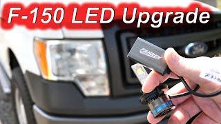 Fahren LED Upgrade on F-150 Headlights. LED vs OEM  Which One Is Better?