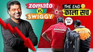 Dark Side of Zomato Vs Swiggy  Business Model  Future of FoodTech  Case Study  Live Hindi