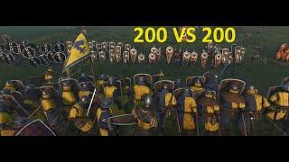 200 V 200 EPIC BATTLE - BANNERLORD FIGHTS