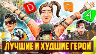 ЛУЧШИЕ ГЕРОИ 20 СЕЗОНА APEX LEGENDS КЕМ ИГРАТЬ в 20 СЕЗОНЕ APEX LEGENDS? ТИР ЛИСТ ГЕРОЕВ АПЕКС ГАЙД