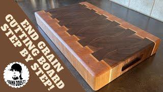 How To Make An End Grain Cutting Board  THICK in 4K