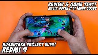 Review & Game Test NUSANTARA PROJECT ELTS REDMI 9 - Best Android 10 Custom Rom?