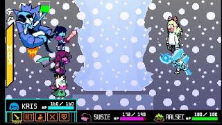 Deltarune Frozen Heart - Noelle Fight