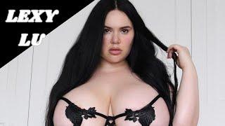 Attractive Lexy Lu Plus Size Fashion Influencers  Body Positivity-Facts  Plus Size Model Wiki Bio