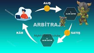 Kripto Paralarda ARbitRAJ yaparak Para Kazanma  Btc de En rahat para kazanma stratejisi