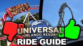 Universal Orlando Resort ULTIMATE RIDE GUIDE  Everything to Know 2024