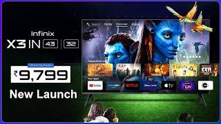 Infinix Launches X3IN Smart TVs  Get 32 & 43 Inch Screens at Amazing Prices 