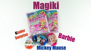 Magiki Barbie Mickey Mouse and Kindrer Surprise opening #35