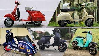 Inspirasi modifikasi dan restorasi vespa super  #vespa