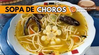 La Mejor Receta para este Frio SOPA DE CHOROS Receta Fácil de Preparar