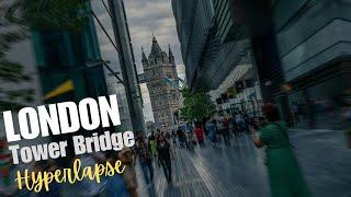 Tower Bridge London Hyperlapse  - Canon R8 - Da Vinci Resolve