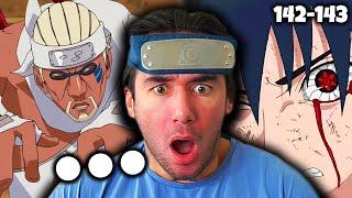 SASUKE vs KILLER BEE  Naruto Shippuden 142-143 Reaction