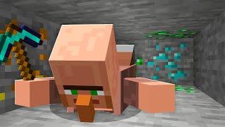 Fiz os VILLAGERS TRABALHAREM de VERDADE no Minecraft