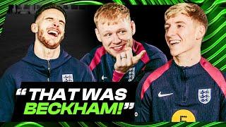 Declan Rice Anthony Gordon & Aaron Ramsdale name iconic England goals recreated on FC 24  