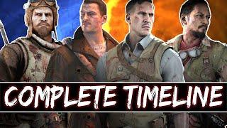 The Complete Unabridged Timeline of Call of Duty Zombies World At War - Black Ops 4