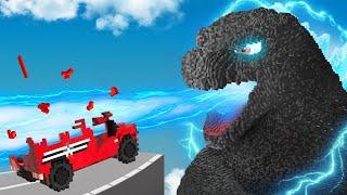 SUPER CARS vs GIANT GODZILLA