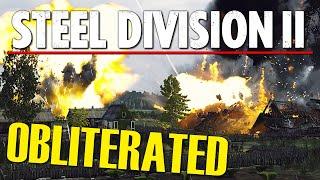 CONCENTRATED ARTILLERY raining DESTRUCTION over the NOTORIOUS HILL  Steel Division 2 Gameplay