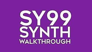 Yamaha SY99 tutorial - a patch from scratch and a history lesson feat. @VultureCulture 