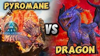 Pyromane Vs Dragon Boss Solo Ark Survival Ascended Island Boss Fight New Dragon Boss SLAYER?