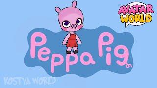 Peppa Pig in Avatar World  Happy Birthday Mummy Pig   Full Episode