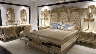 Selçuklu Krem Klasik Yatak Odası I Evgör Mobilya