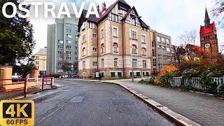 Driving in OSTRAVA Czechia 2024   Panoramic City Tour in 4K 