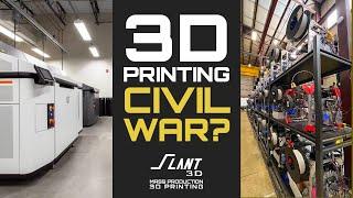 Giant Machine or Giant 3D Print Farm? Which Wins?