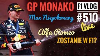 F1 Vlog 510 GP Monako – deszcz beznadziei. Bohaterowie i ogóry wyścigu. Afla Romeo zostanie w F1?