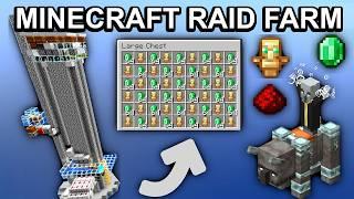 How to Build a Minecraft RAID FARM  Best & Easiest Design  1.21+  Step-by-Step Guide