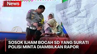 Sosok Ilham Bocah SD yang Surati Polisi Minta Diambilkan Rapor