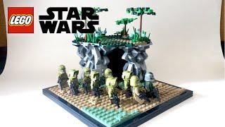 LEGO Star Wars Kashyyyk Troopers MOC  Mountainside Cave + MORE