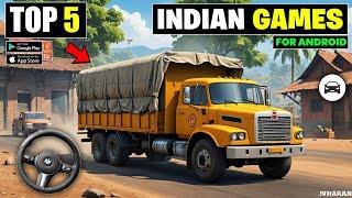 TOP 5 INDIAN GAMES FOR ANDROID  High Graphics Open World Games For Android  Made in india games