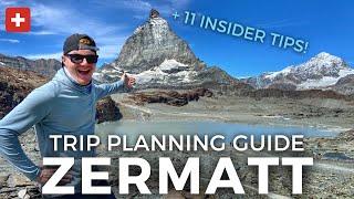 ZERMATT SWITZERLAND Travel Guide  11 Insider Tips + Things To Know Before You Go