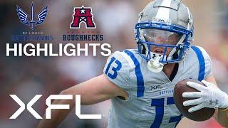 XFL St. Louis Battlehawks vs. Houston Roughnecks Full Game Highlights