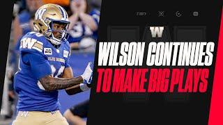 Wilson Feels amazing to go out and make plays for my teammates