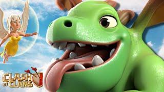 Most Rewarding TH10 Attack  Queen Charge Baby Dragon  Clash of Clans